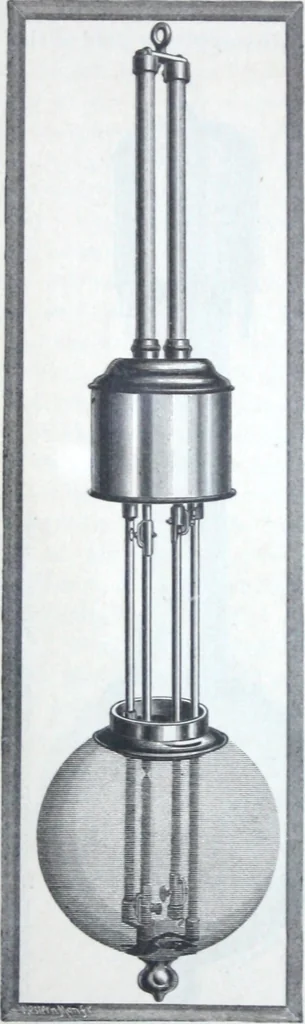 An illustration from Van Depoele Electric Light Company manufacture single and multiple current dynamo electric machines, motors, electric lamps and electro-plating apparatus ..., 1884, leaf 15