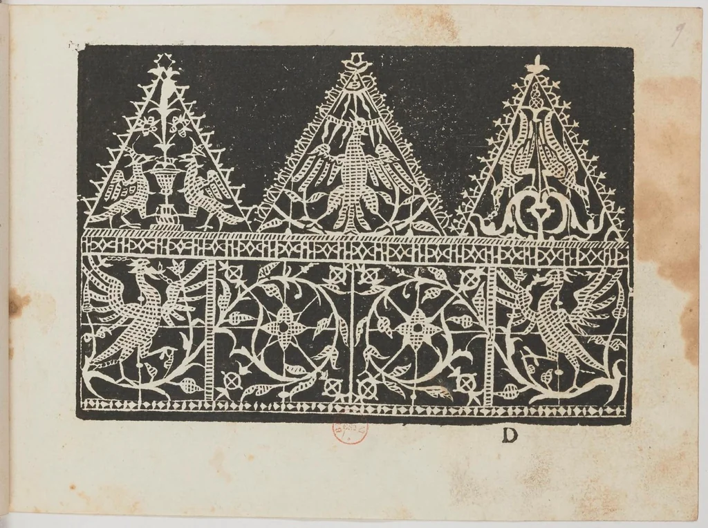 An illustration from Corona delle nobili et virtuose donne, libro primo-quarto..., 1596, leaf 16