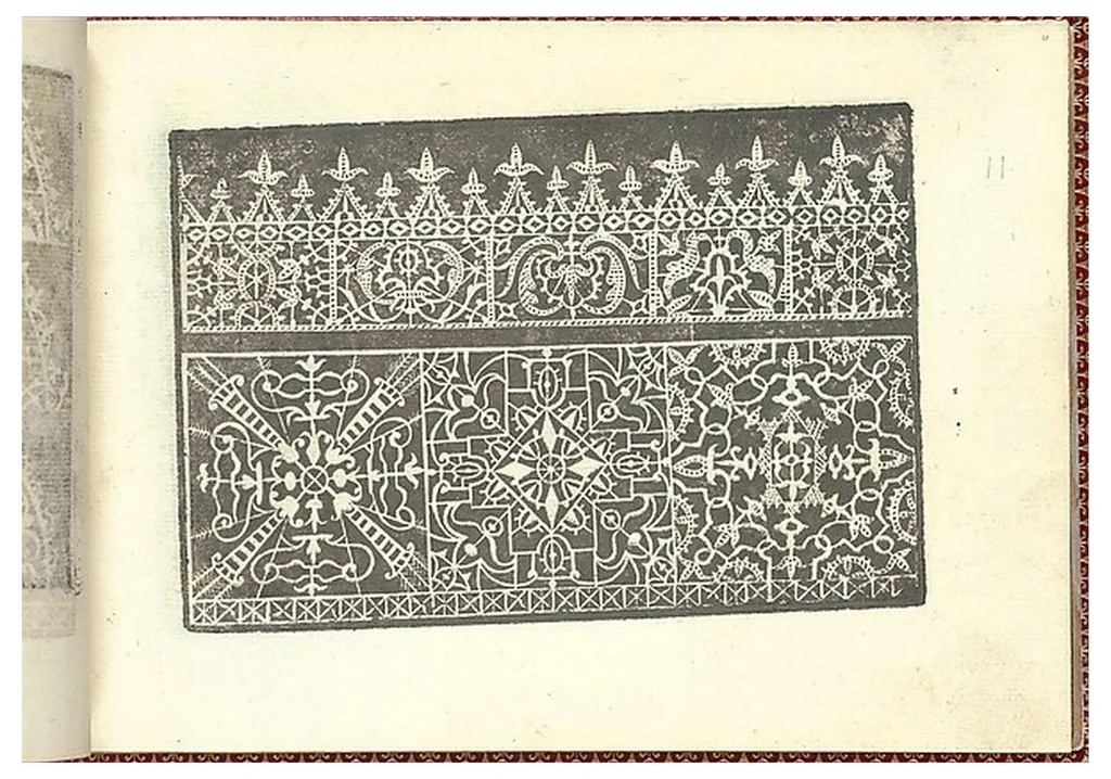 An illustration from Corona delle nobili et virtuose donne. Libro Primo, 1601, leaf 11