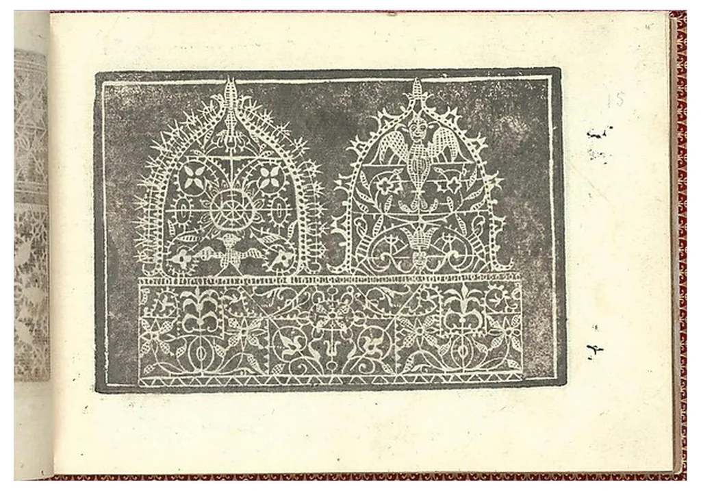 An illustration from Corona delle nobili et virtuose donne. Libro Primo, 1601, leaf 15