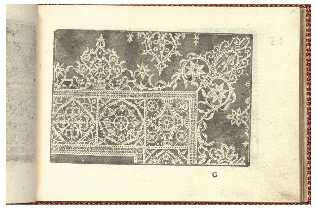 An illustration from Corona delle nobili et virtuose donne. Libro Primo, 1601, leaf 25