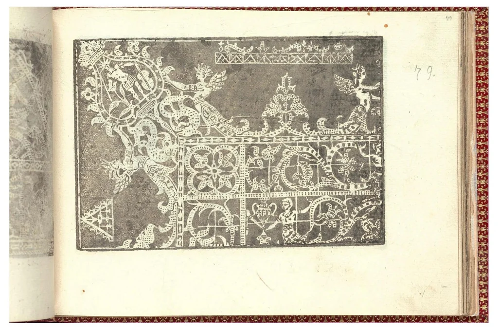 An illustration from Corona delle nobili et virtuose donne. Libro Terzo, 1601, leaf 23