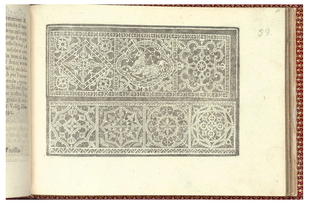 An illustration from Corona delle nobili et virtuose donne. Libro Terzo, 1601, leaf 3
