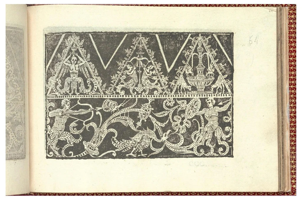 An illustration from Corona delle nobili et virtuose donne. Libro Terzo, 1601, leaf 8