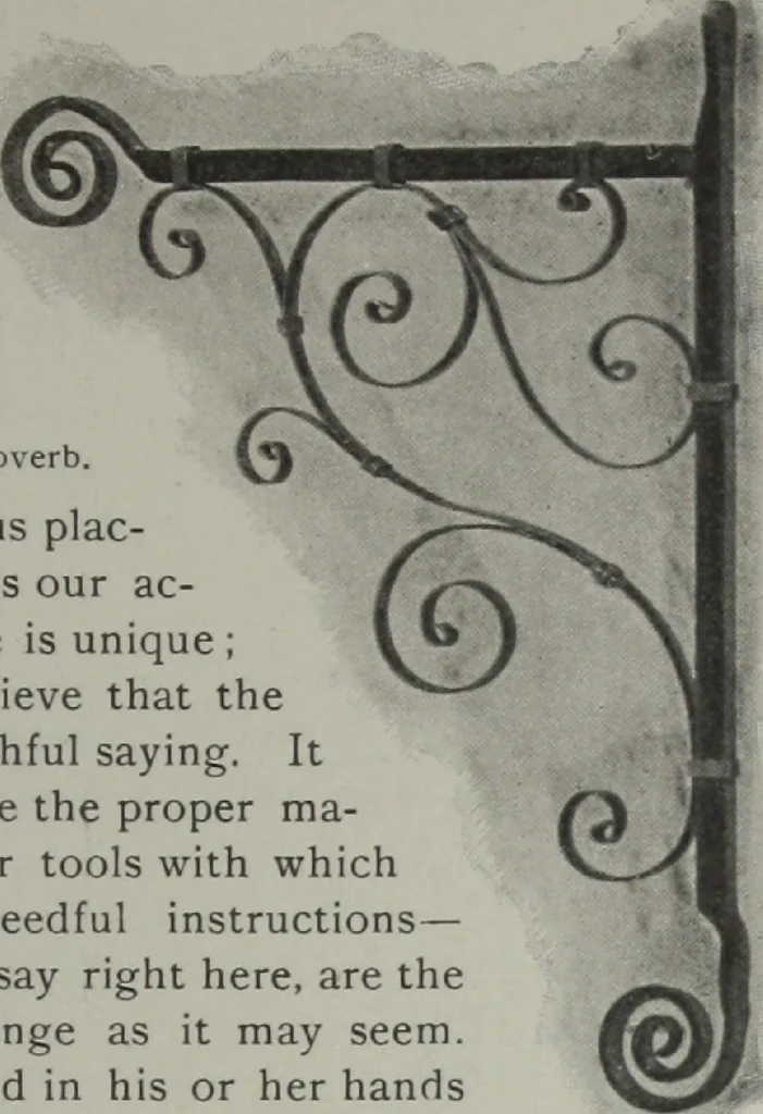 An illustration from Venetian iron work., 1893, leaf 12