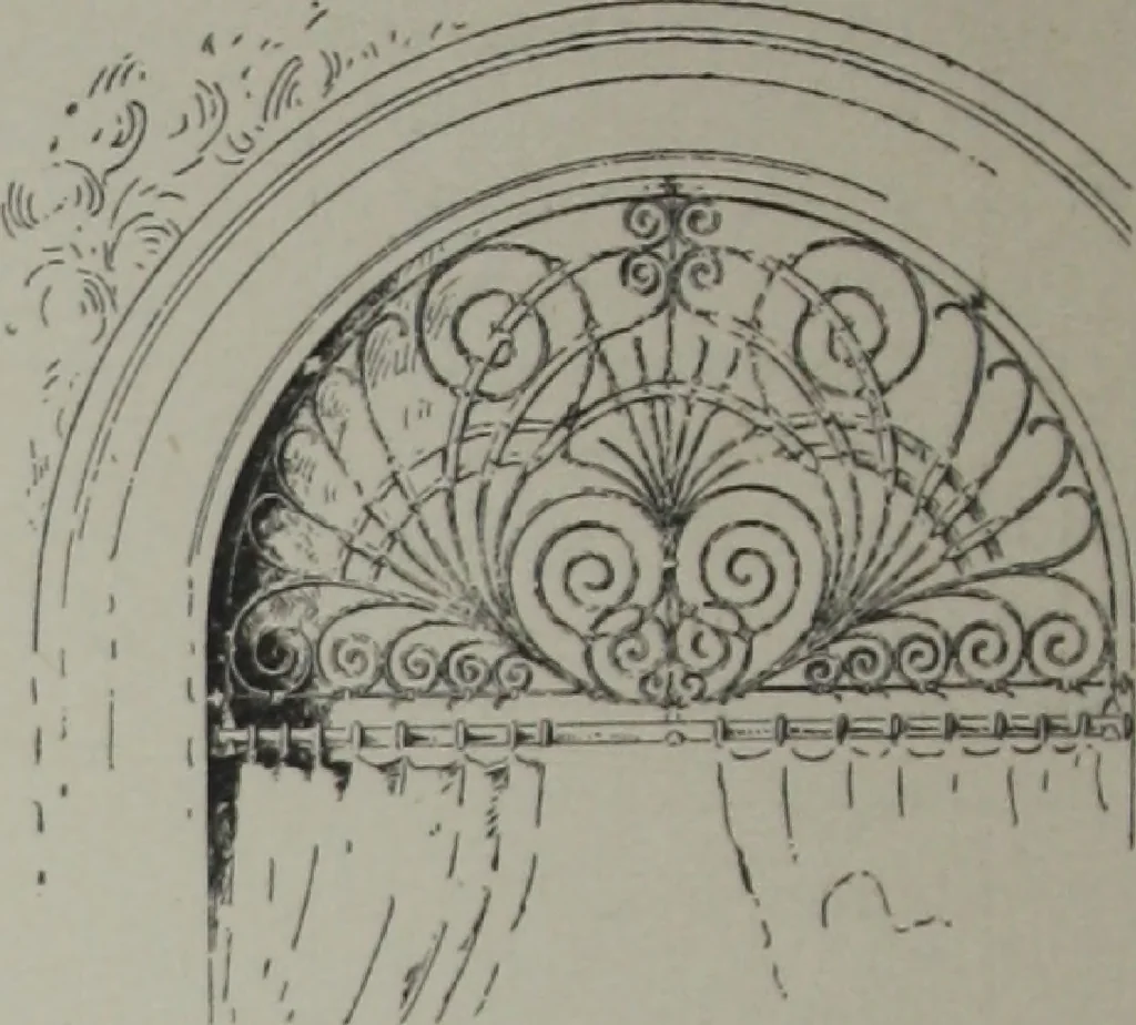 An illustration from Venetian iron work., 1893, leaf 21