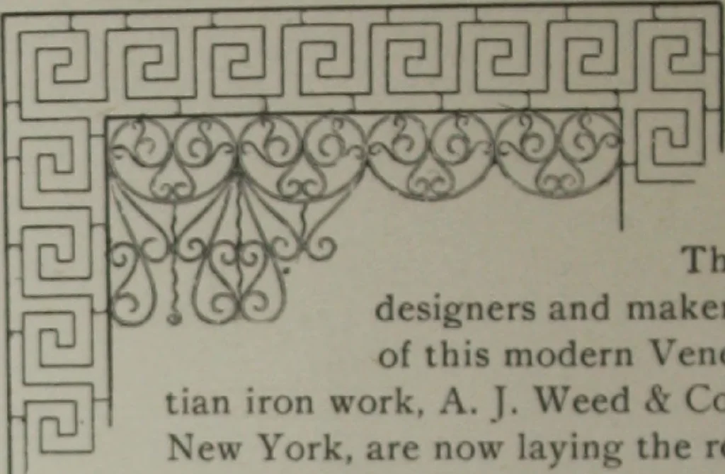 An illustration from Venetian iron work., 1893, leaf 9