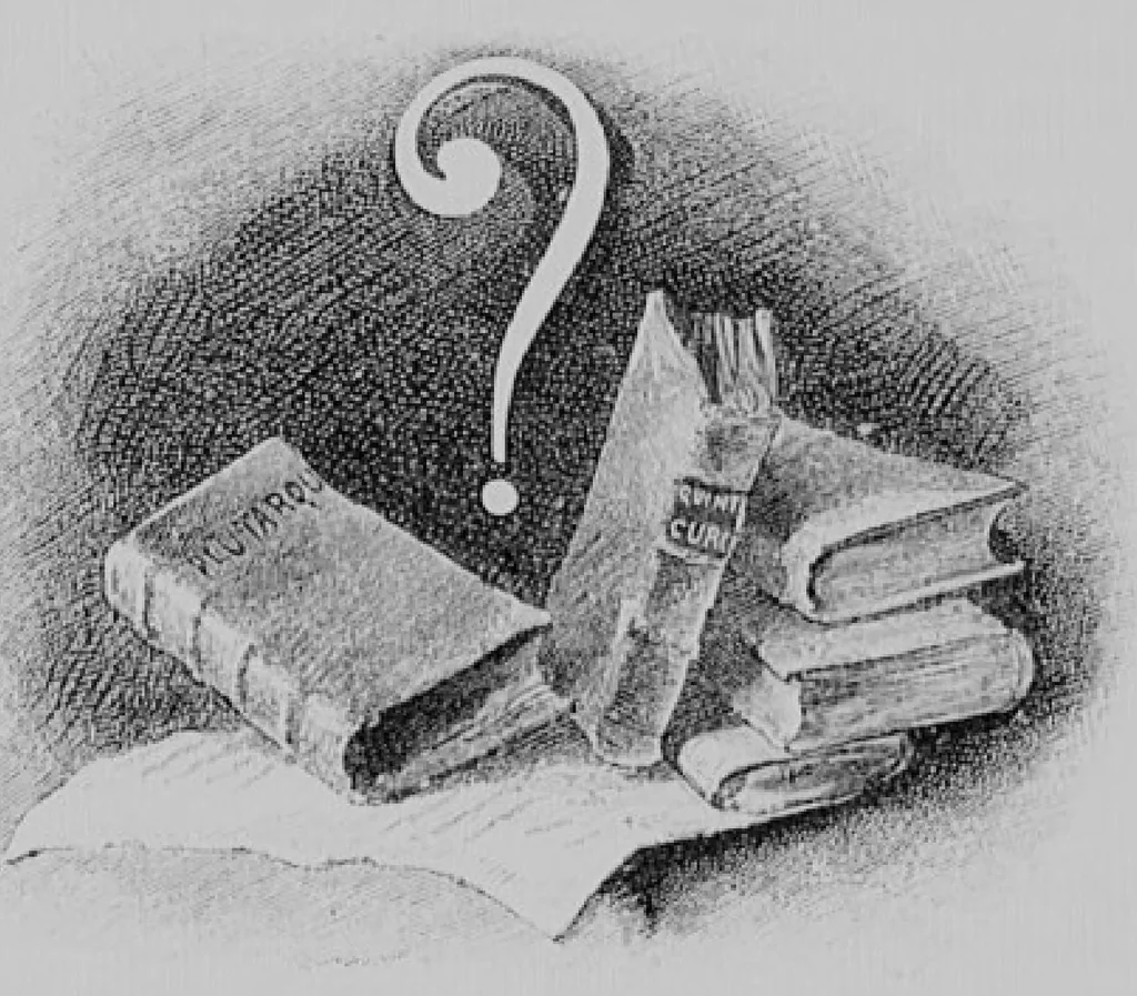 An illustration from L'Épave du "Cynthia", 1885, leaf 305