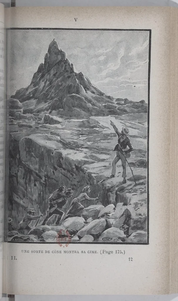 An illustration from Verne Seconde Patrie II ( 1900), 1900, leaf 190