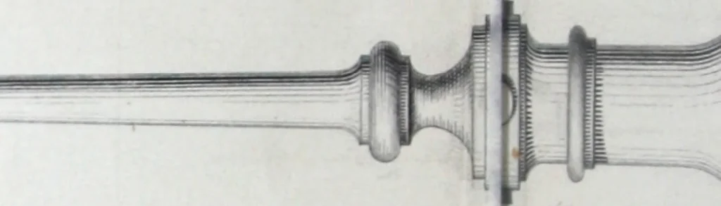 An illustration from Vieille Montagne : album d'objets d'art et d'ornementation architecturale : V.M. 1875., 1875, leaf 13