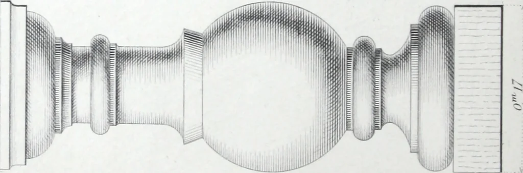 An illustration from Vieille Montagne : album d'objets d'art et d'ornementation architecturale : V.M. 1875., 1875, leaf 15