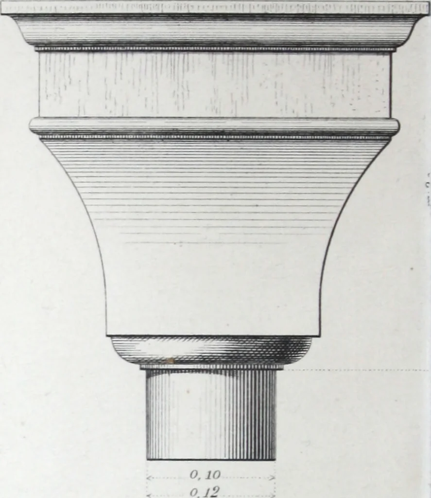 An illustration from Vieille Montagne : album d'objets d'art et d'ornementation architecturale : V.M. 1875., 1875, leaf 31