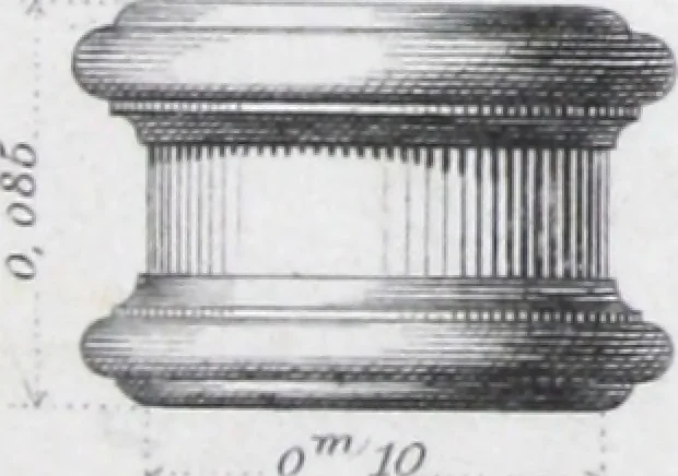 An illustration from Vieille Montagne : album d'objets d'art et d'ornementation architecturale : V.M. 1875., 1875, leaf 32