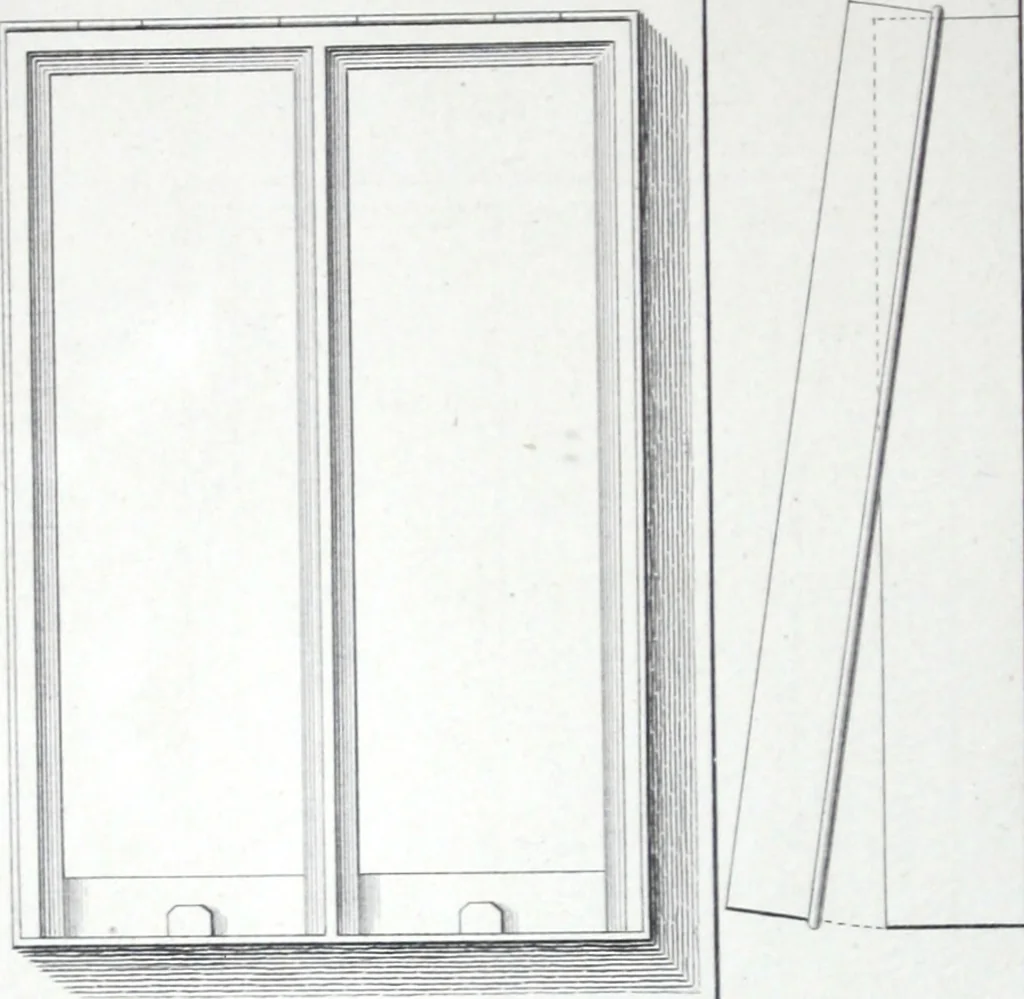 An illustration from Vieille Montagne : album d'objets d'art et d'ornementation architecturale : V.M. 1875., 1875, leaf 33