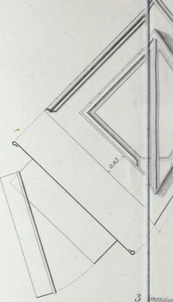 An illustration from Vieille Montagne : album d'objets d'art et d'ornementation architecturale : V.M. 1875., 1875, leaf 33