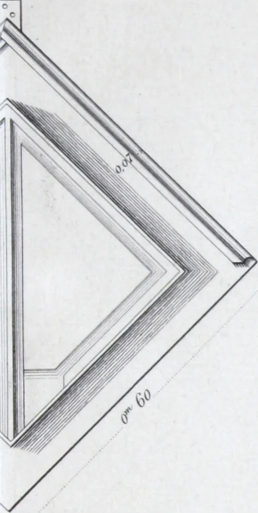 An illustration from Vieille Montagne : album d'objets d'art et d'ornementation architecturale : V.M. 1875., 1875, leaf 34