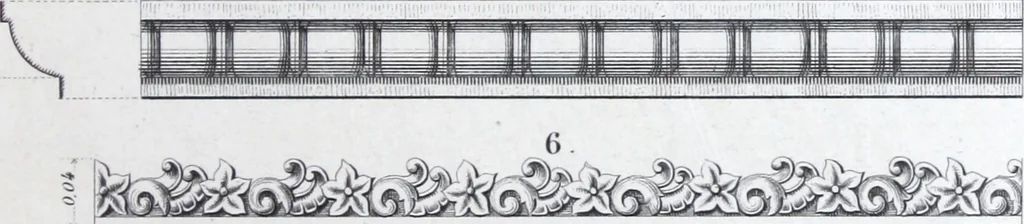 An illustration from Vieille Montagne : album d'objets d'art et d'ornementation architecturale : V.M. 1875., 1875, leaf 38