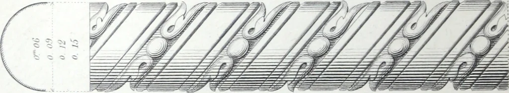 An illustration from Vieille Montagne : album d'objets d'art et d'ornementation architecturale : V.M. 1875., 1875, leaf 39