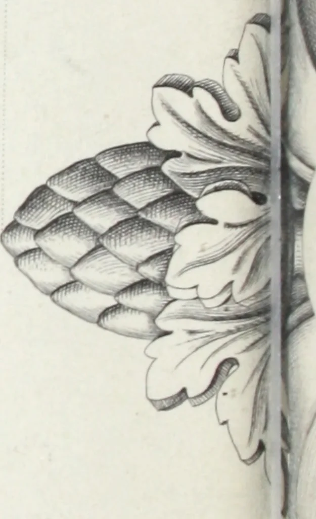 An illustration from Vieille Montagne : album d'objets d'art et d'ornementation architecturale : V.M. 1875., 1875, leaf 57
