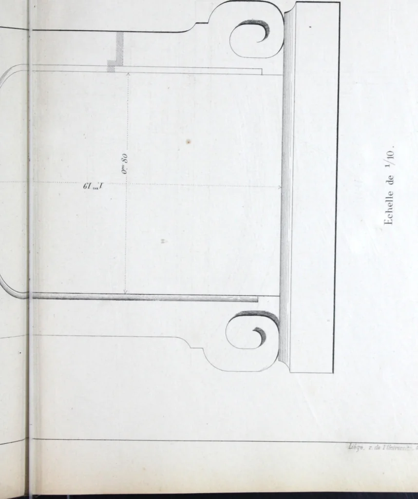 An illustration from Vieille Montagne : album d'objets d'art et d'ornementation architecturale : V.M. 1875., 1875, leaf 74