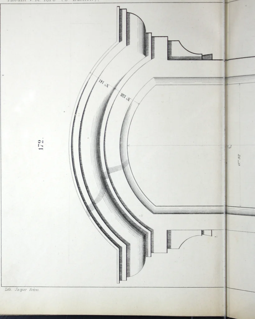 An illustration from Vieille Montagne : album d'objets d'art et d'ornementation architecturale : V.M. 1875., 1875, leaf 75