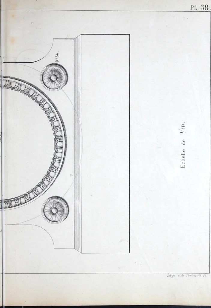 An illustration from Vieille Montagne : album d'objets d'art et d'ornementation architecturale : V.M. 1875., 1875, leaf 80