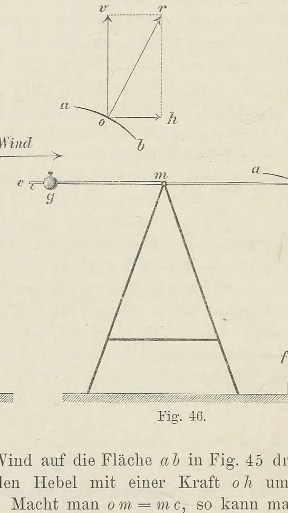An illustration from Der Vogelflug als Grundlage der Fliegekunst : ein Beitrag zur Systematik der Flugtechnik, 1889, leaf 122