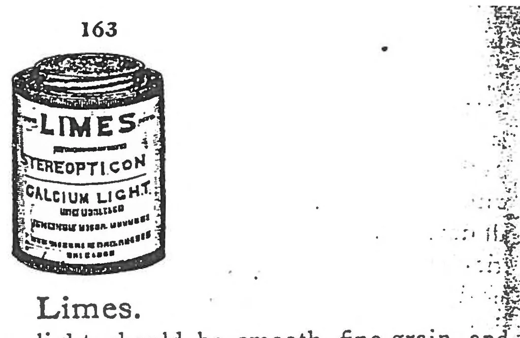 An illustration from Illustrated and Descriptive Catalogue and Price List of Stereopticons, Lantern Slides, Moving Picture Machines, Accessories for Projection, 1902, leaf 21
