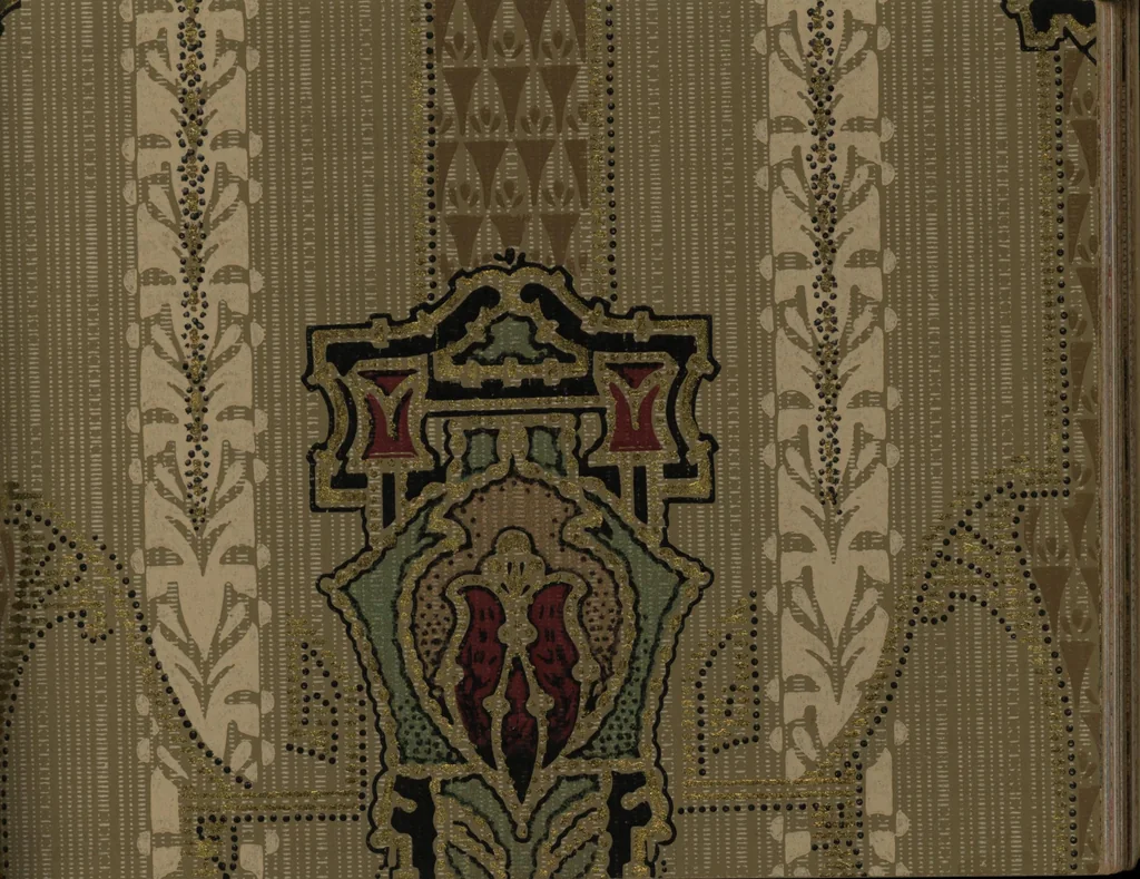 An illustration from Wall paper for every home, 1916, 1916, leaf 130