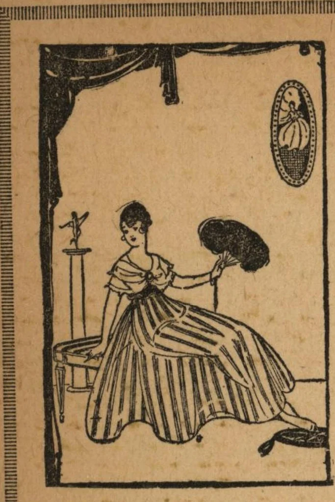 An illustration from Wall paper for every home, 1916, 1916, leaf 137