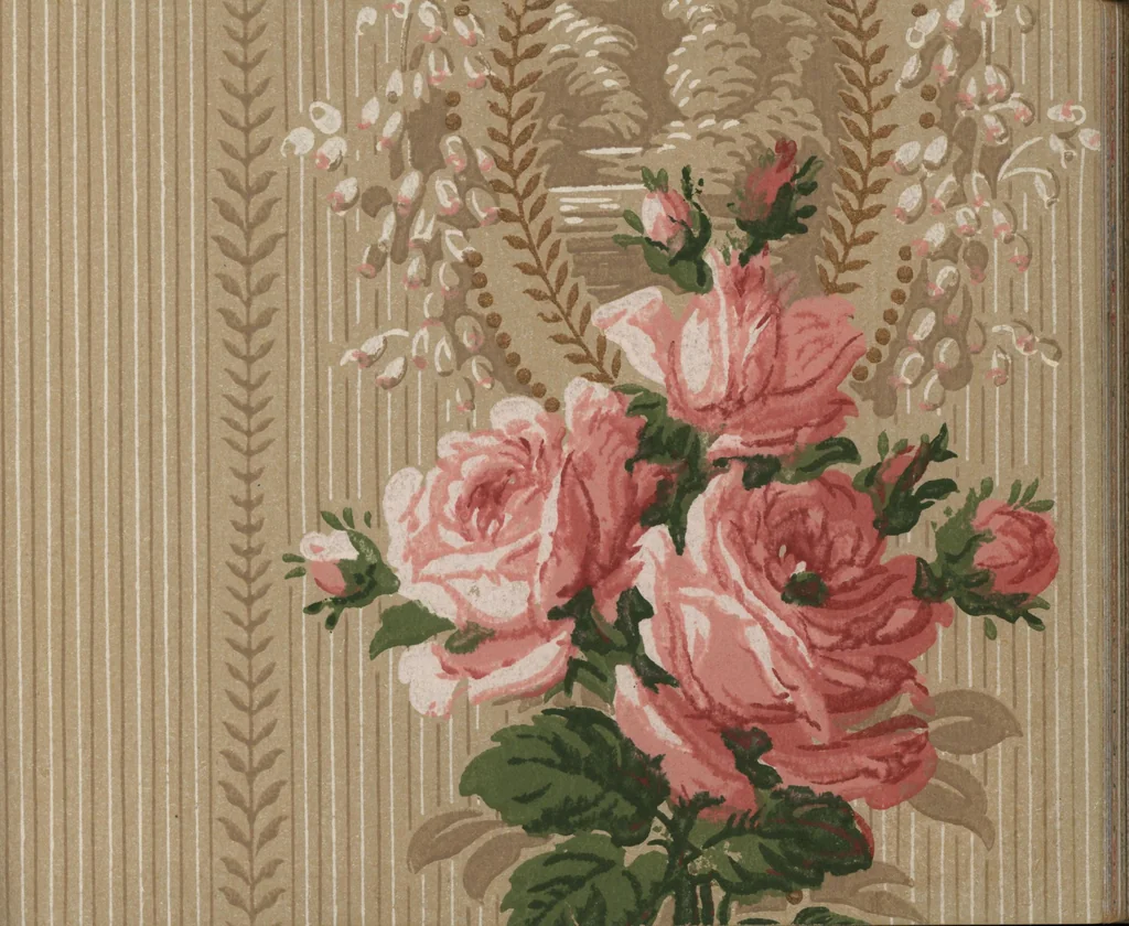 An illustration from Wall paper for every home, 1916, 1916, leaf 142