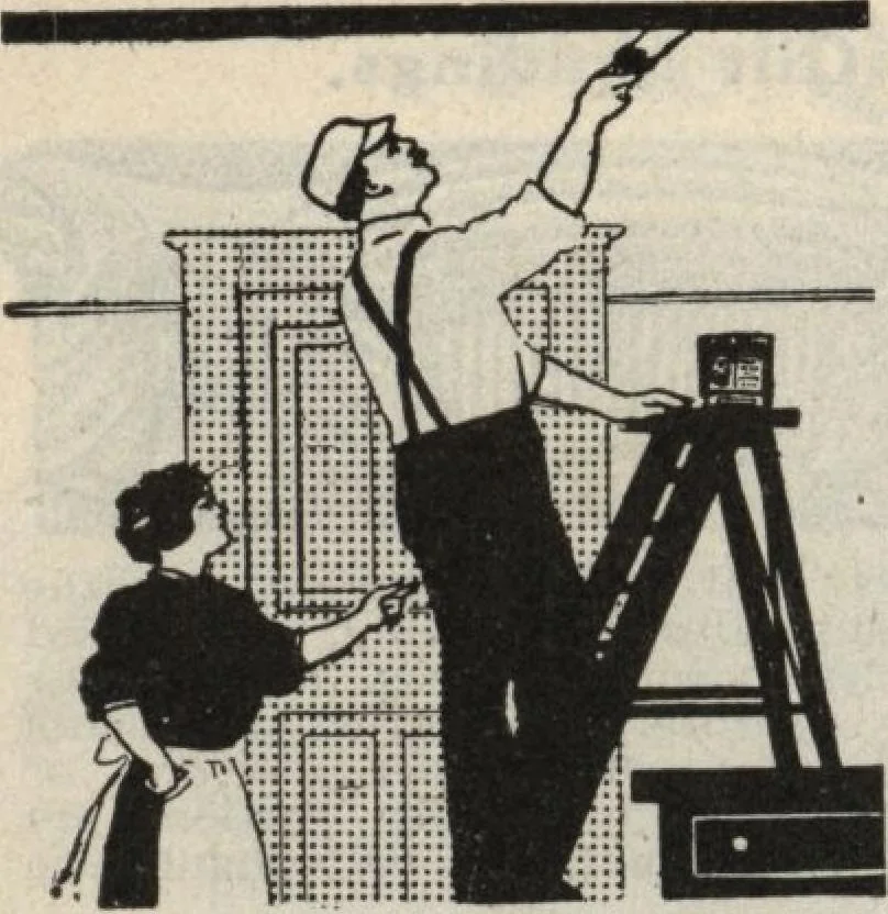 An illustration from Wall paper for every home, 1916, 1916, leaf 15