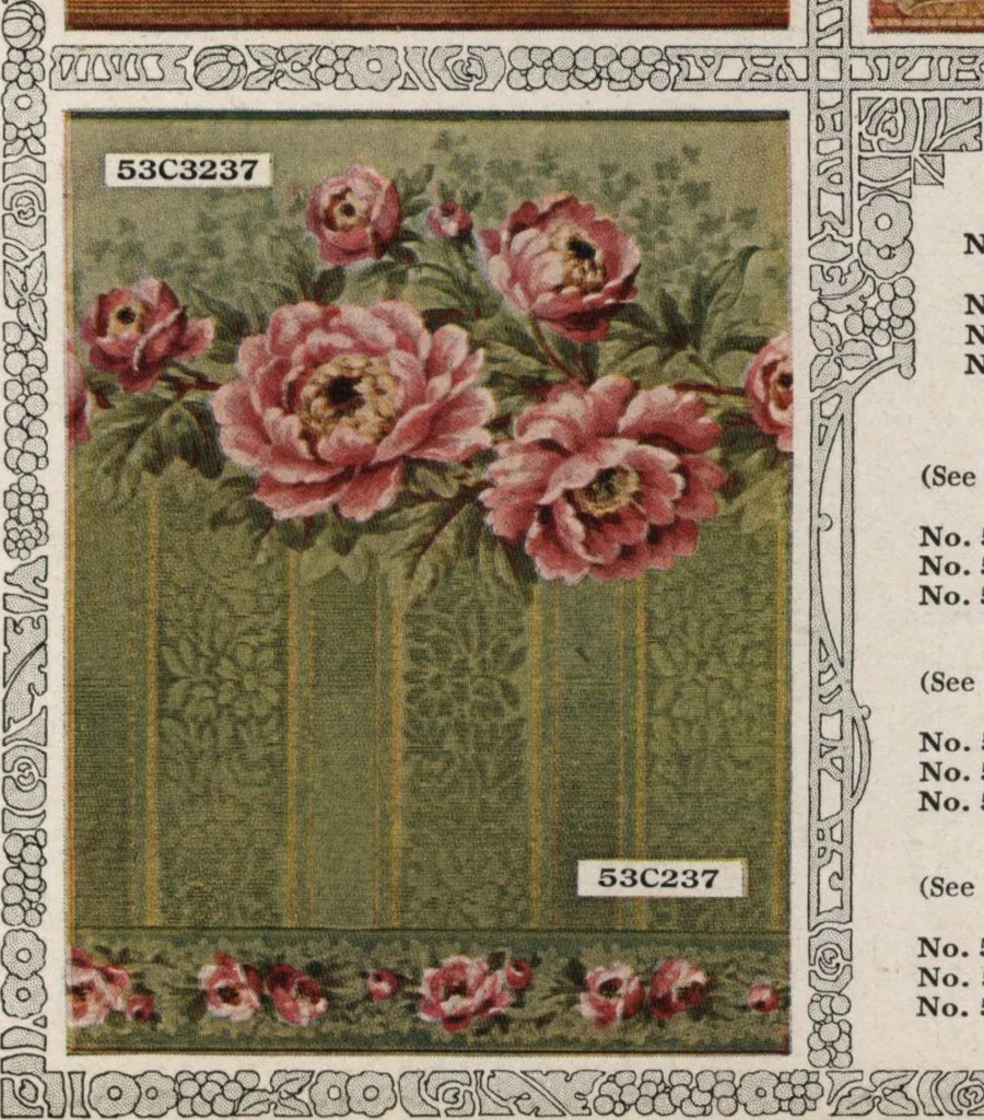 An illustration from Wall paper for every home, 1916, 1916, leaf 190