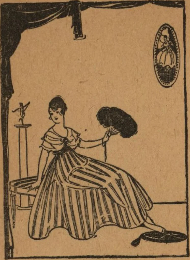 An illustration from Wall paper for every home, 1916, 1916, leaf 21