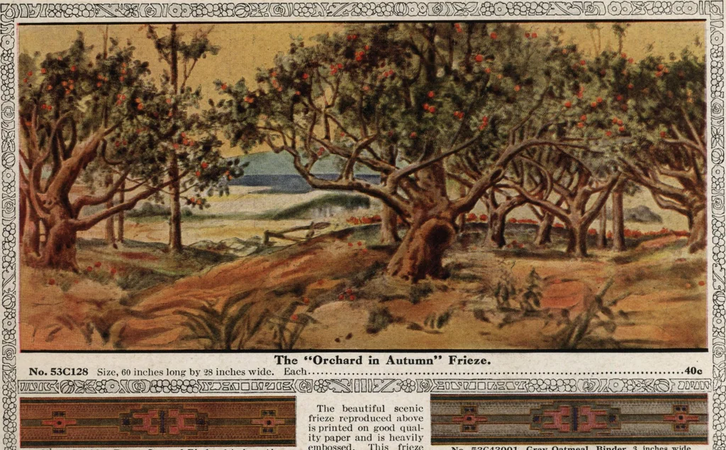 An illustration from Wall paper for every home, 1916, 1916, leaf 219