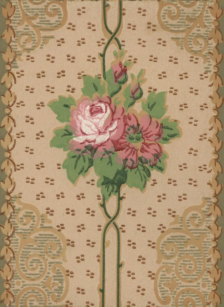 An illustration from Wall paper for every home, 1916, 1916, leaf 22