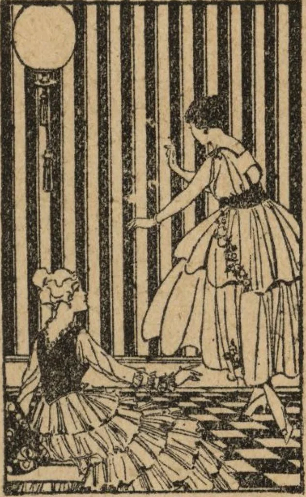 An illustration from Wall paper for every home, 1916, 1916, leaf 223