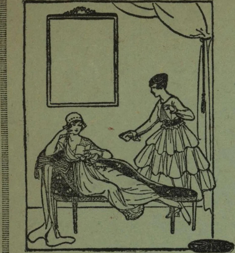 An illustration from Wall paper for every home, 1916, 1916, leaf 25