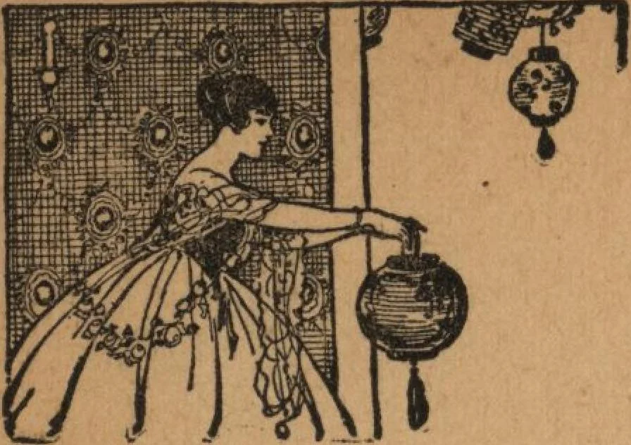 An illustration from Wall paper for every home, 1916, 1916, leaf 51