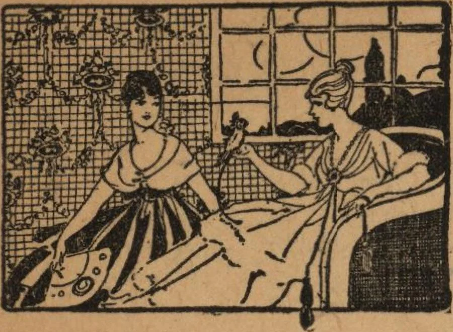 An illustration from Wall paper for every home, 1916, 1916, leaf 55