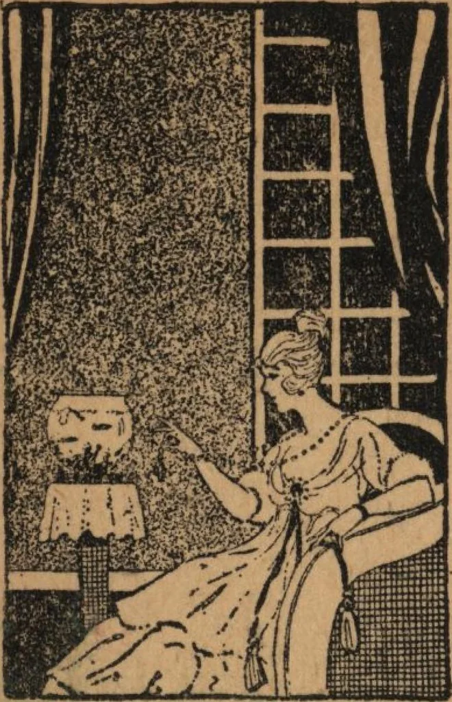 An illustration from Wall paper for every home, 1916, 1916, leaf 57