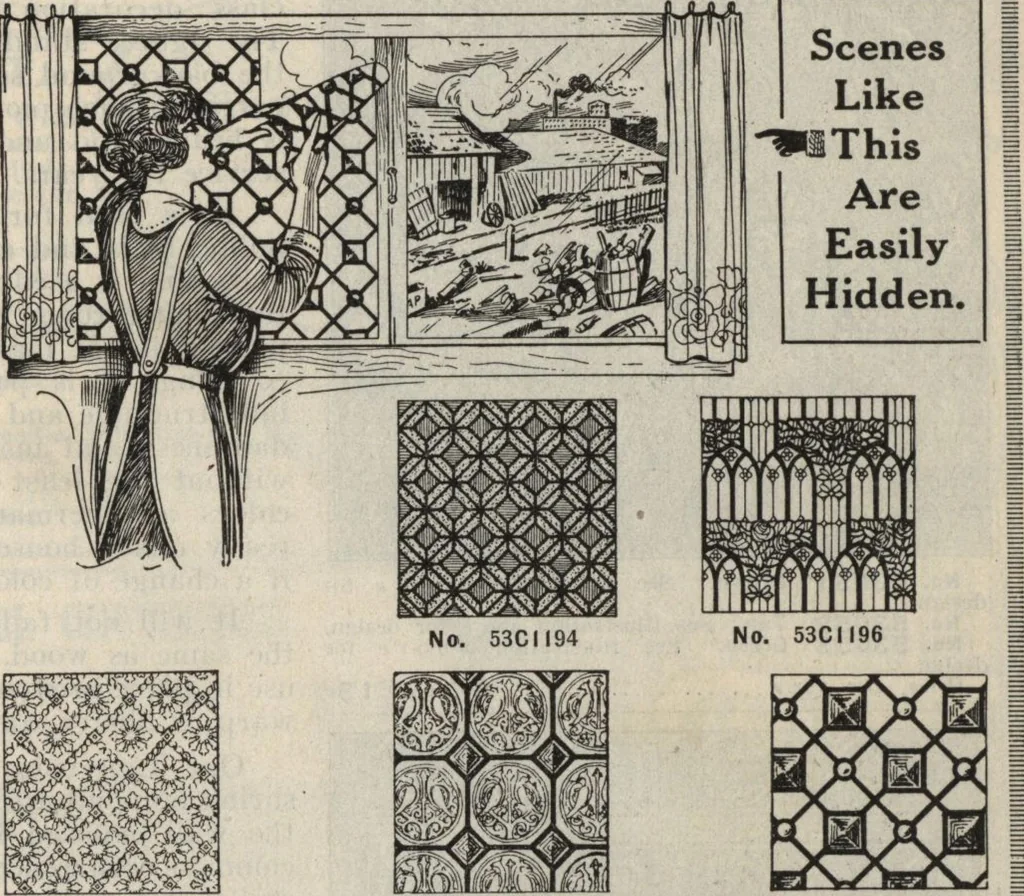 An illustration from Wall paper for every home, 1916, 1916, leaf 6