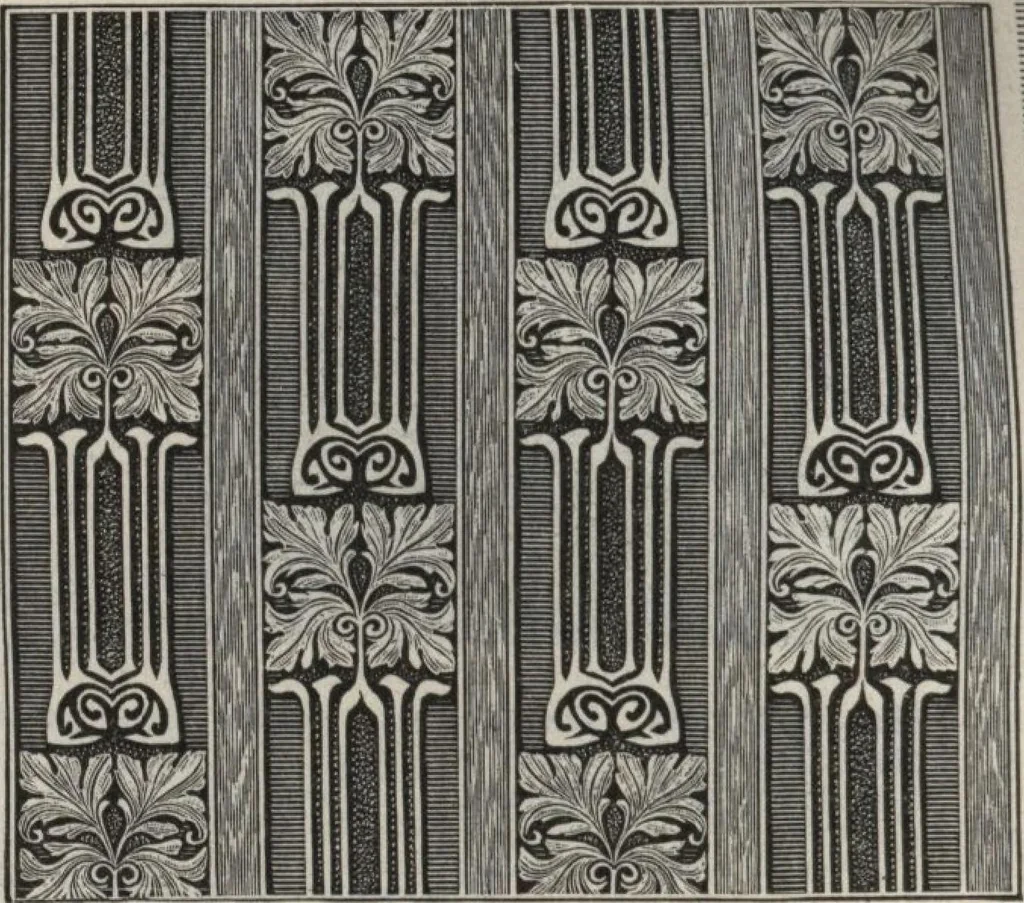 An illustration from Wall paper for every home, 1916, 1916, leaf 7