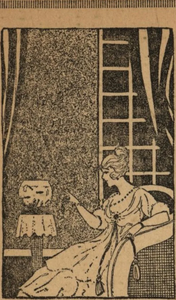 An illustration from Wall paper for every home, 1916, 1916, leaf 81