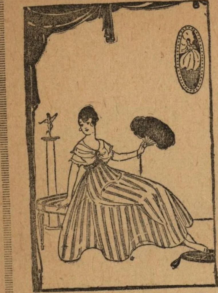 An illustration from Wall paper for every home, 1916, 1916, leaf 83