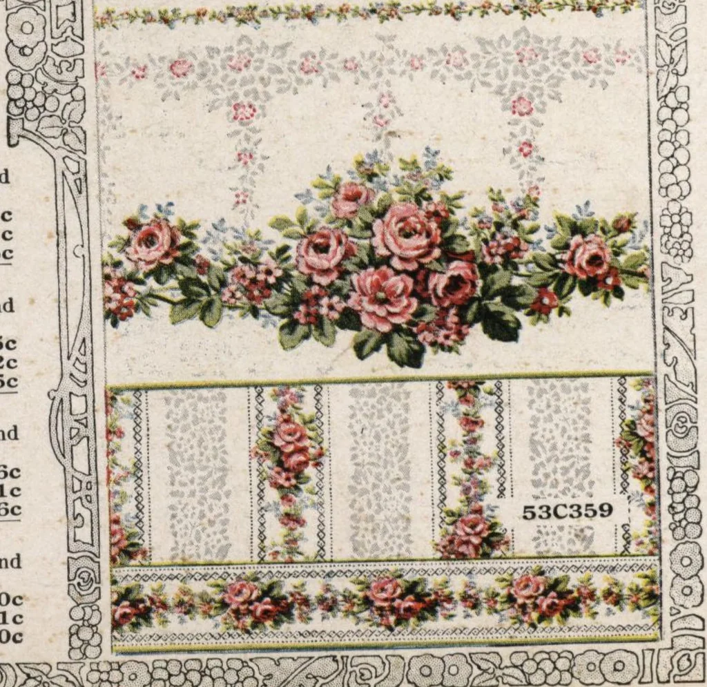 An illustration from Wall paper for every home, 1916, 1916, leaf 87