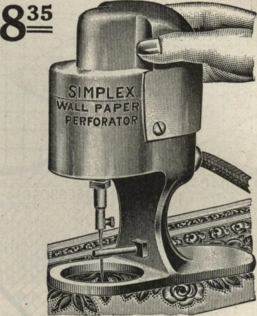 An illustration from Wall paper for every home, 1916, 1916, leaf 9