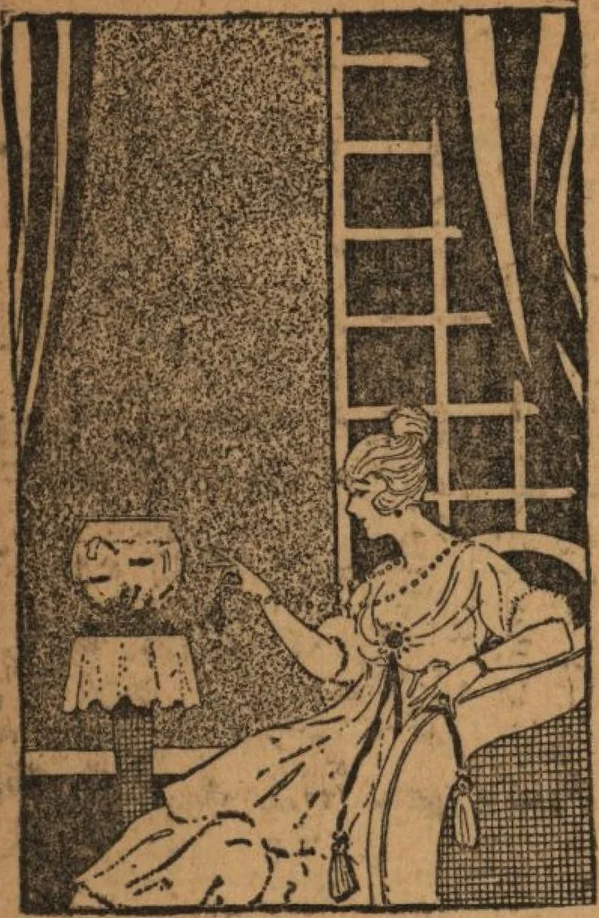 An illustration from Wall paper for every home, 1916, 1916, leaf 93