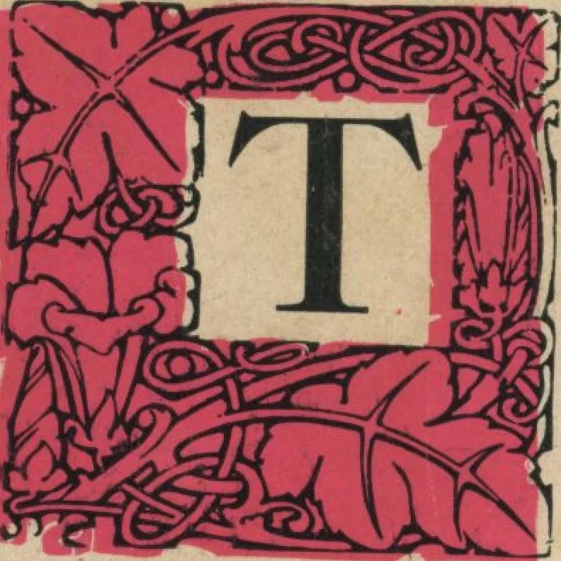 An illustration from Wall papers and cretonnes, 1911, 1911, leaf 1