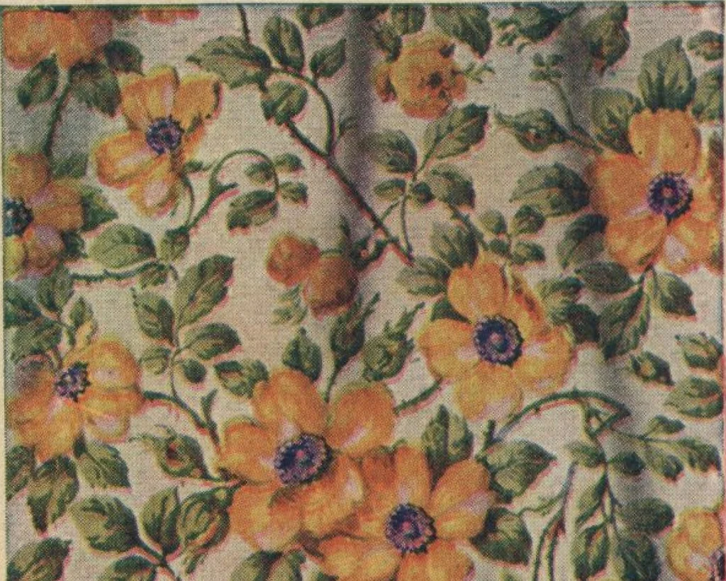 An illustration from Wall papers and cretonnes, 1911, 1911, leaf 5